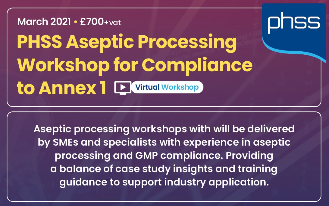 Aseptic processing workshop