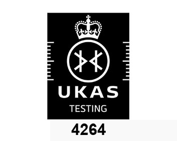 UKAS Testing certificate - Lab No.4264